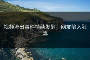 视频流出事件持续发酵，网友陷入狂喜